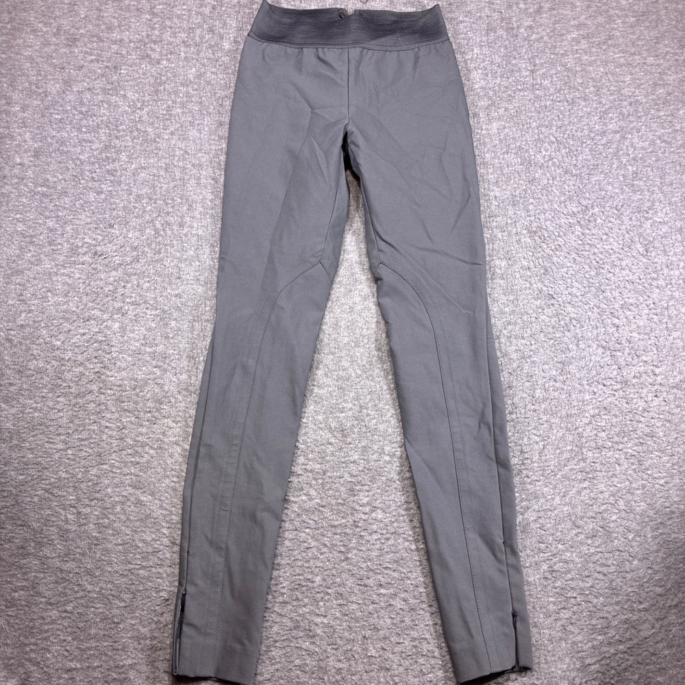 Stella McCartney Skinny Pants Women IT 38 Gray Ankle Zip Back Zip Casual